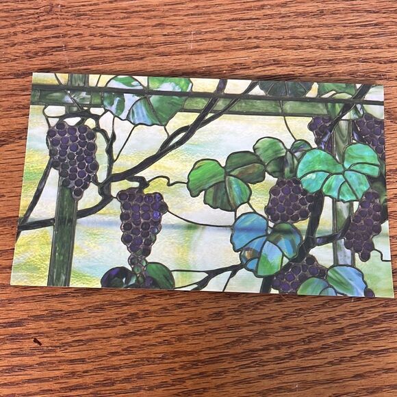 Tiffany Windows 19 blank cards with pictures of Stained Glass Designs - Picture 5 of 11